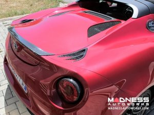 Alfa Romeo 4C Carbon Fiber Spider Rear Spoiler Alfa Romeo 4C Carbon Fiber Spider Rear Spoiler